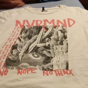 Shirt size medium brand h&m pink